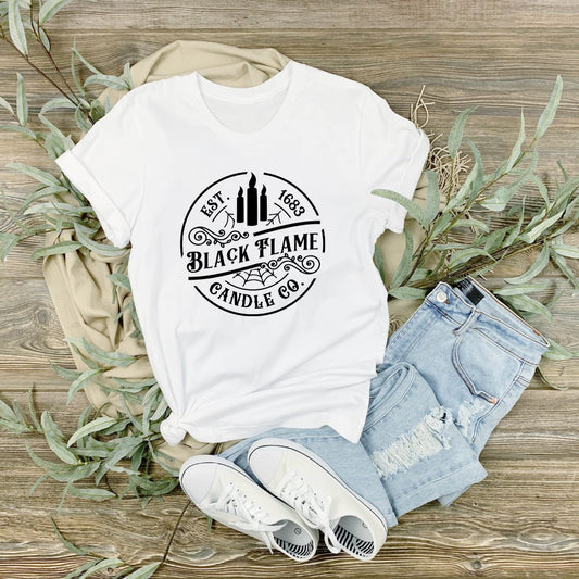 T-Shirt - The Black Flame Candle Shirt
